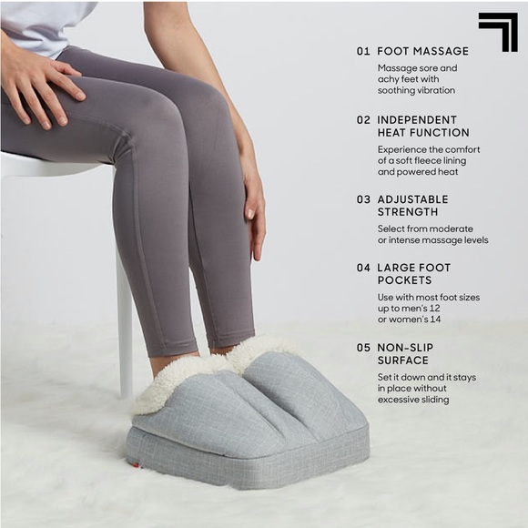 Sharper Image Heated Foot Massager - Picture 2 of 12